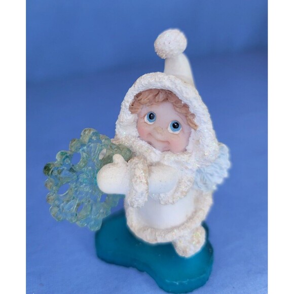 Christmas Snowflake KRISTIN Figurine Little Dreamsicles 1998 Northern Lights VTG - Picture 2 of 9